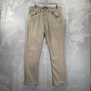 Men's Slim Straight Jeans - Tan